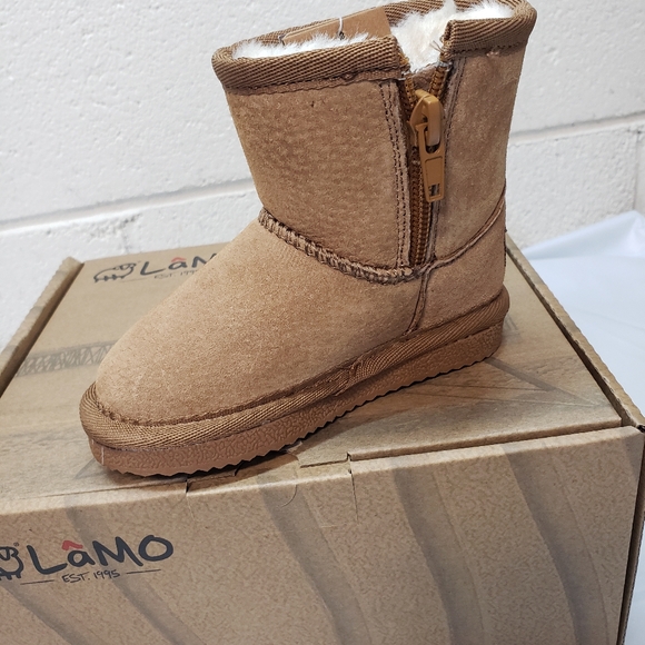 Kids chestnut boots stain and water resistance size 5-10C - Picture 6 of 8